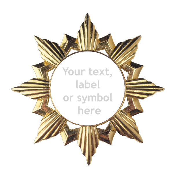 美丽的金色的框架。图片下载