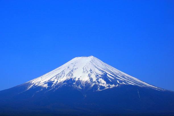 富士吉田からの青空快晴の富士山20170430图片下载