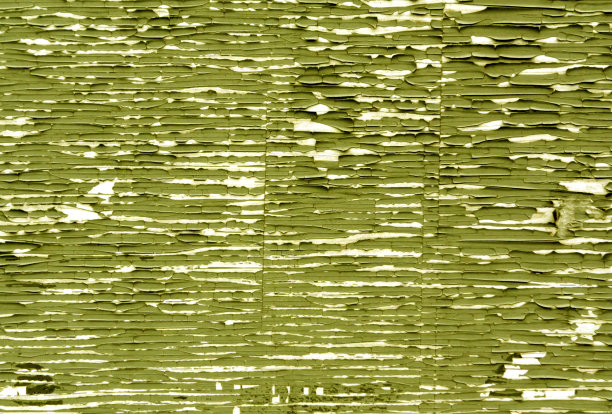 木墙上有黄色风化漆的纹理。图片下载