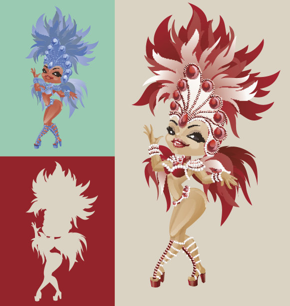 里约热内卢狂欢节女王图片下载