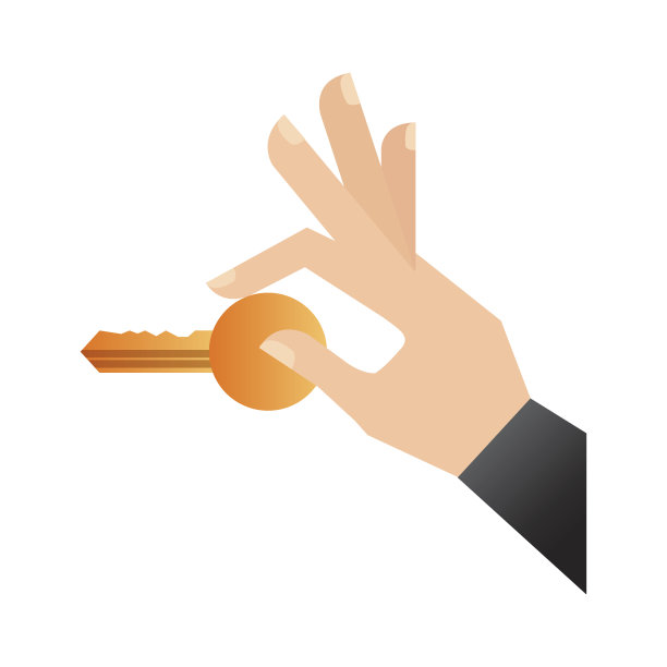 安全密钥隔离图标图片下载