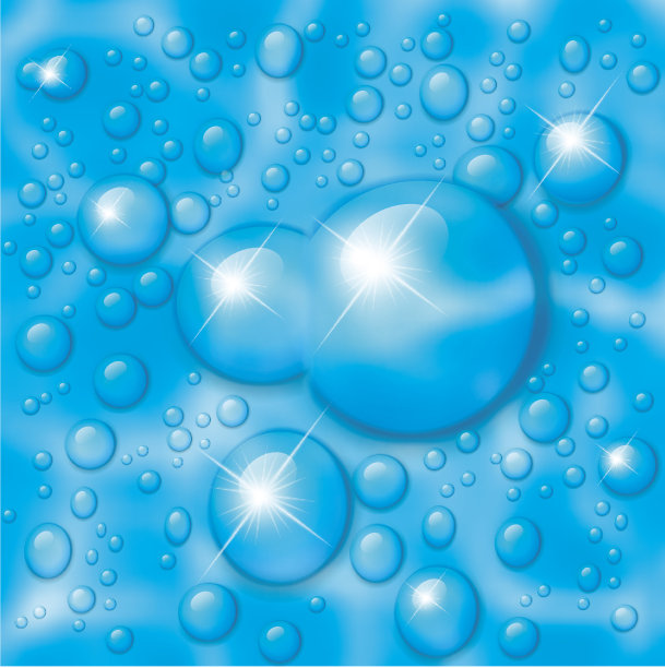 水滴的背景。图片下载