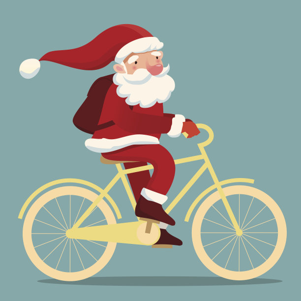 可爱的圣诞老人图片下载