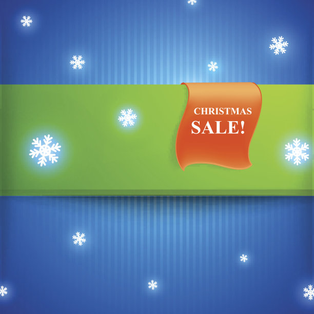 圣诞节销售横幅图片下载