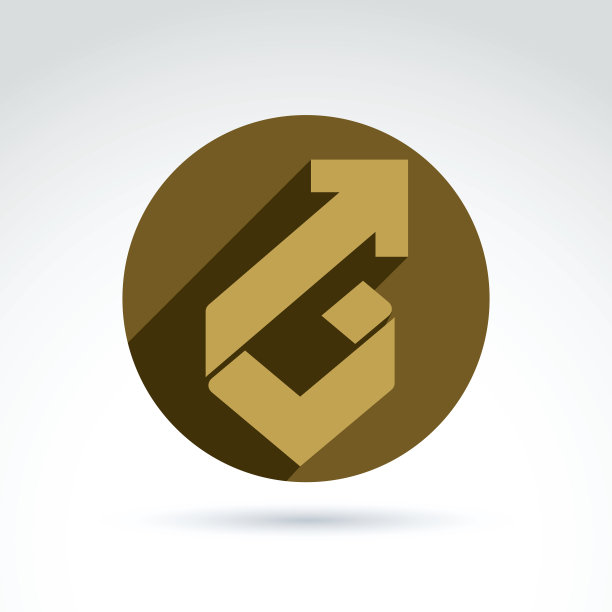 矢量概念企业设计元素。抽象的几何图片下载