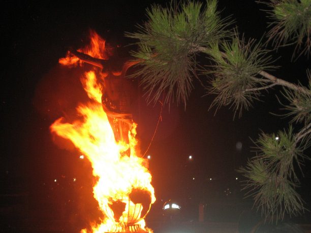 女人着火了图片下载