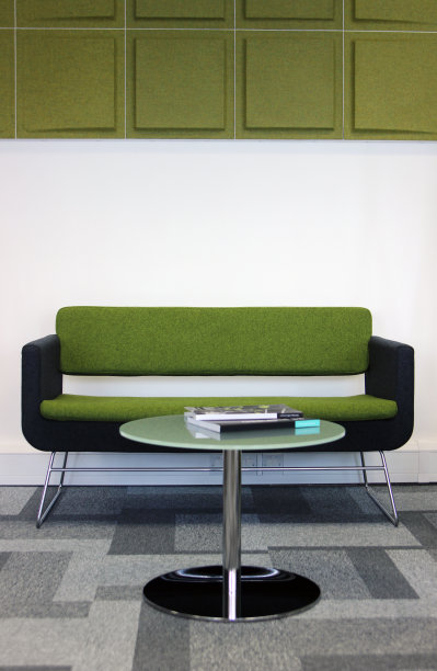 绿色办公室休息室图片下载