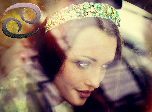 星座上的巨蟹座女人图片下载