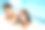 年轻夫妇在游泳池里玩素材图片