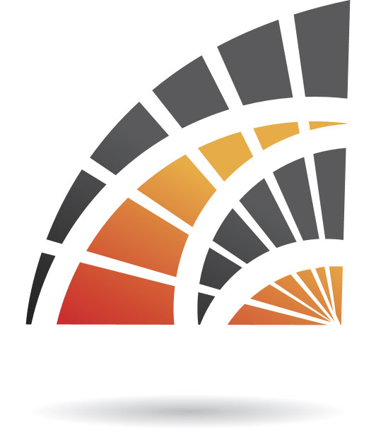 波峰形抽象图标图片下载