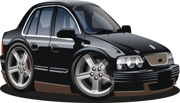 卡通向量的车图片下载