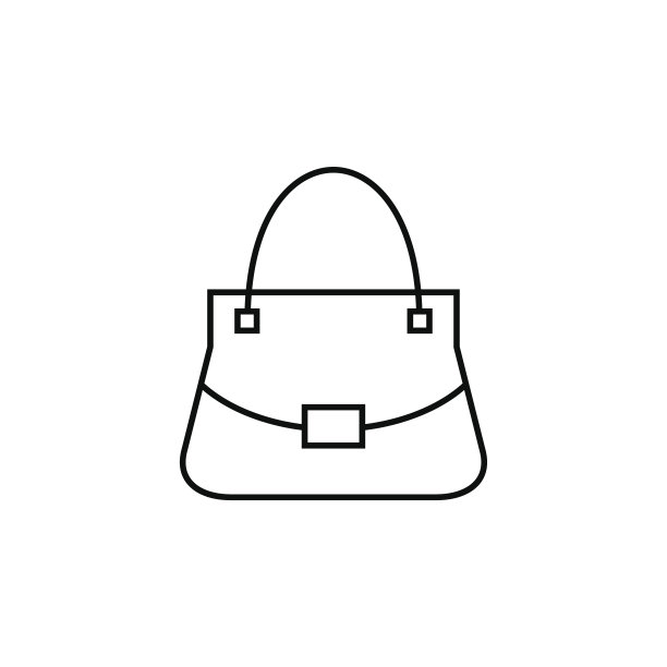 女士包矢量图标图片下载