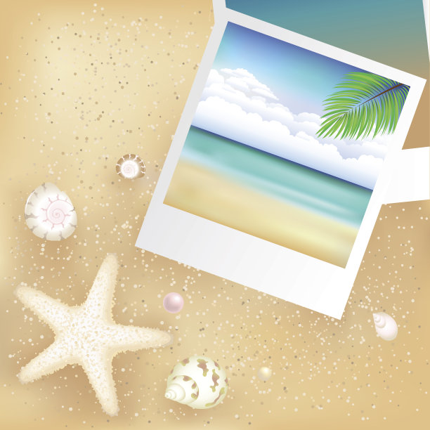 海星空白照片图片下载