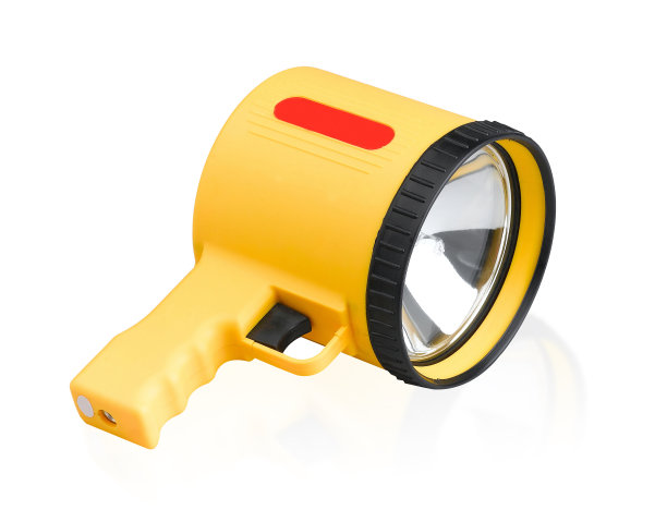 应急手电筒在白色隔离图片下载