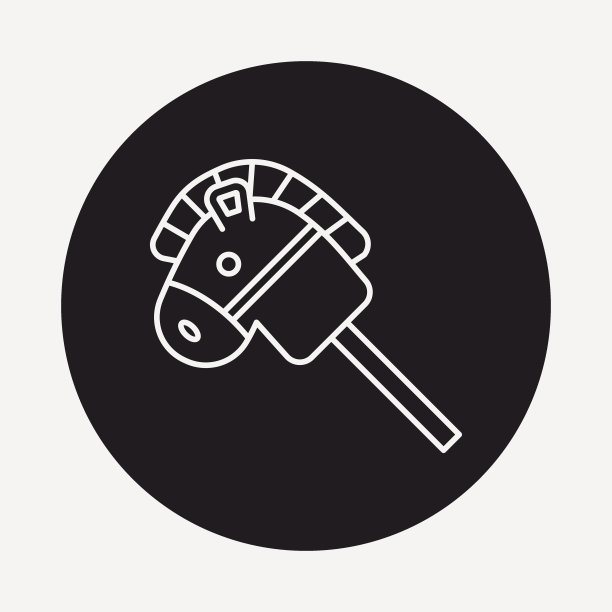 婴儿玩具马线图标图片下载