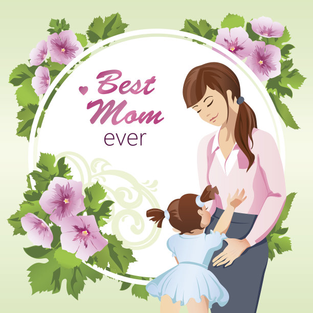 母亲和女儿图片下载