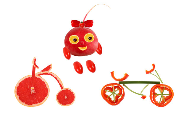 小萝卜选择自行车:复古或现代图片下载