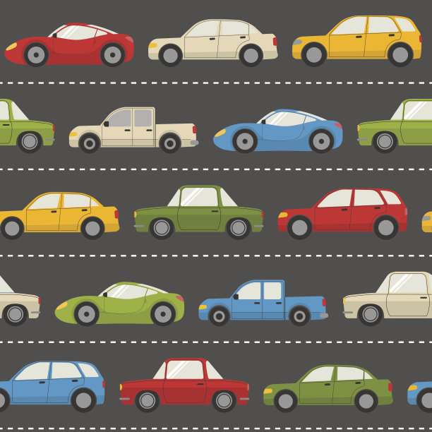 无缝模式与汽车图片下载