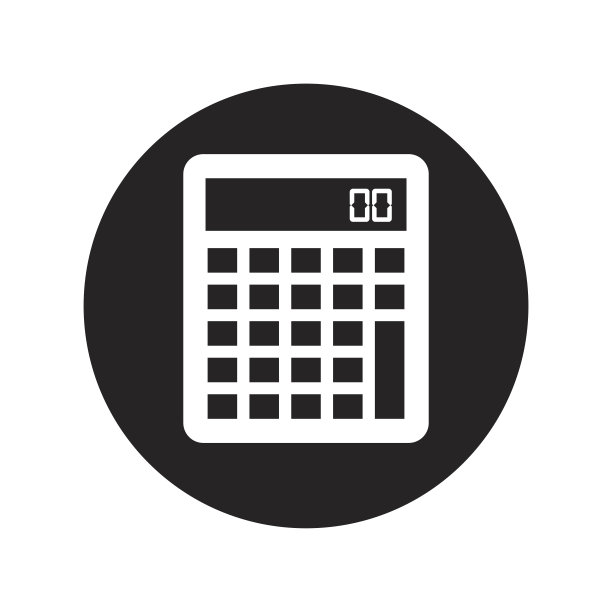 计算器数学孤立图标图片下载