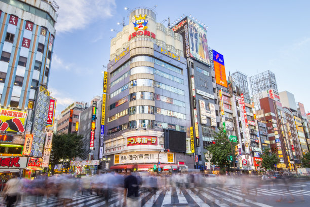 日本东京素材图片