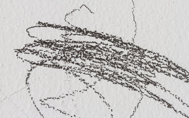 白色墙壁背景上的黑色线条图片下载