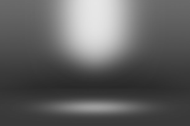 产品展示聚光灯在黑色背景-清除无限地平线黑暗地板图片下载