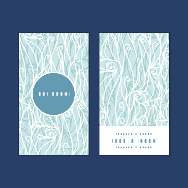 向量抽象霜漩涡纹理垂直圆框图案业务图片下载