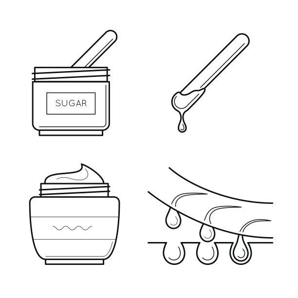 用于糖化程序的矢量工具。图片下载