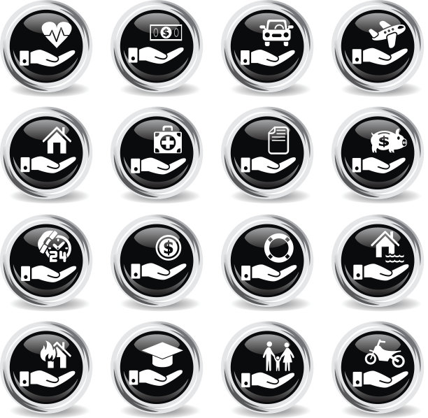 保险图标集图片下载