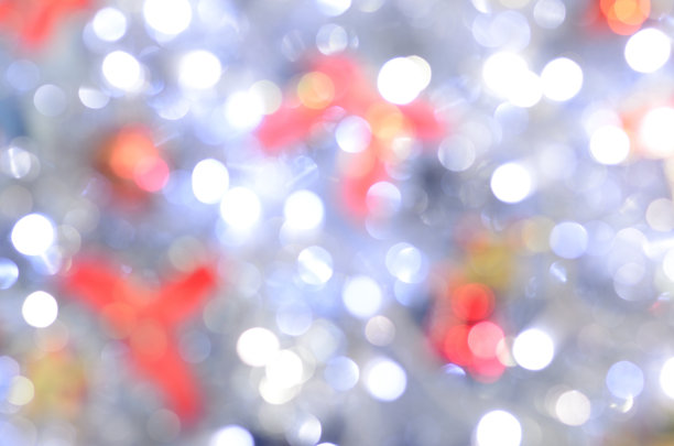 圣诞节散景图片下载