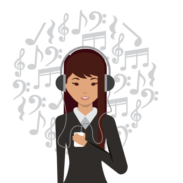 卡通女人图标图片下载