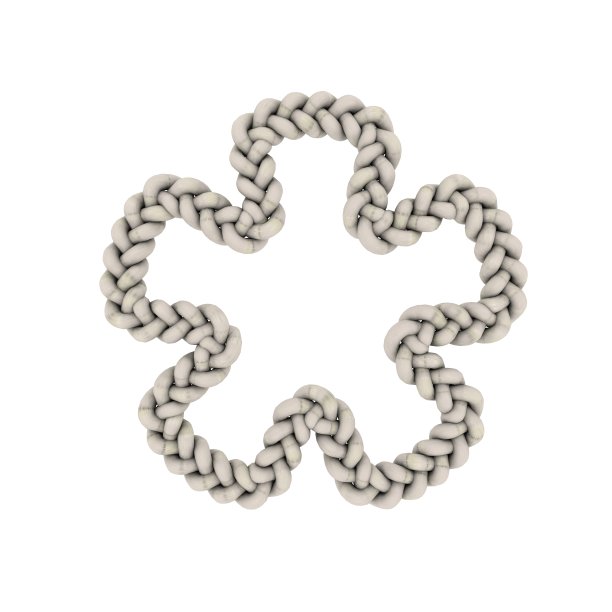 花形的编织框架。孤立在白色背景上。图片下载