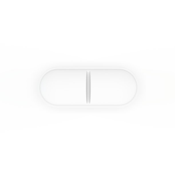 药丸。孤立在白色背景上。3 d渲染插图。图片下载