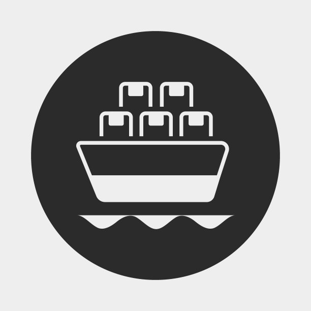 物流运输船图标图片下载