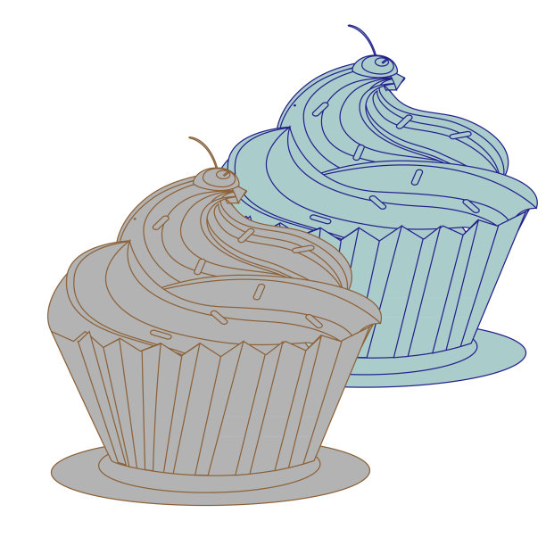 光栅蛋糕图片下载