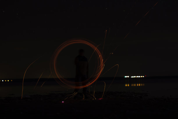 夜光长曝光图片下载