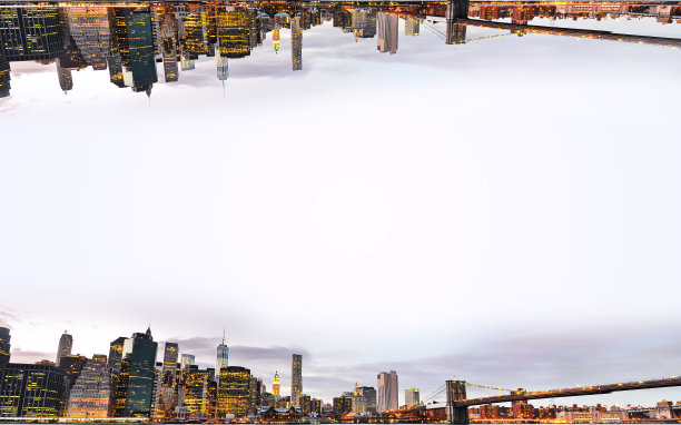 纽约天际线的背景。图片下载