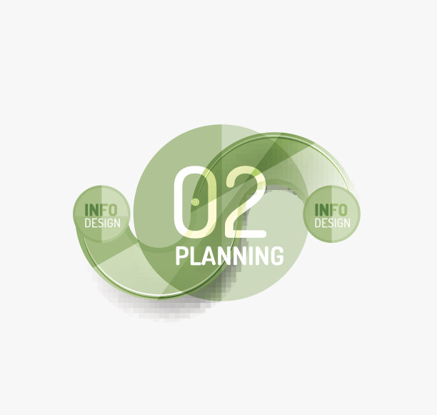 商业现代彩色几何信息图图片下载