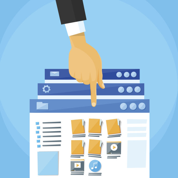 多任务界面选择窗口手指列表在线文件夹图片下载