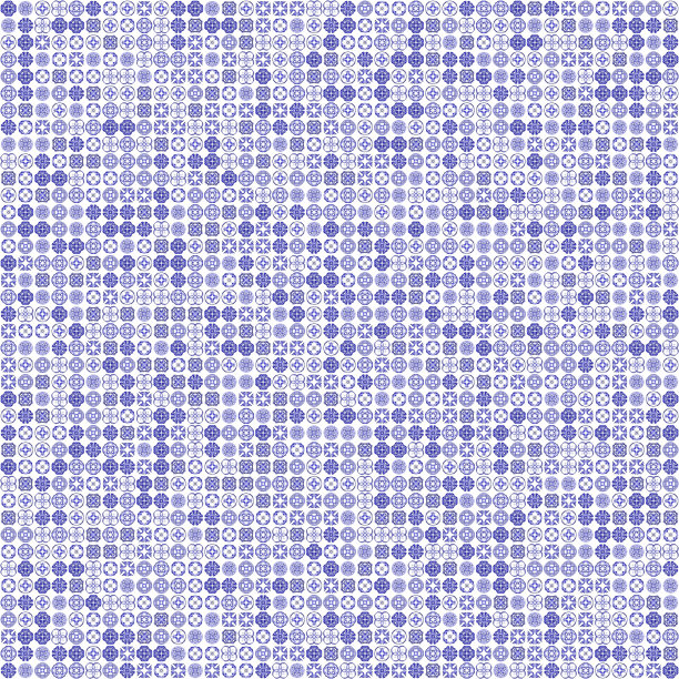 无缝抽象垃圾蓝色纹理图片下载