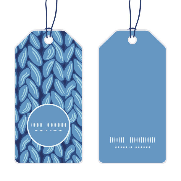 矢量针织海水织物水平纹理垂直圆框图案图片下载