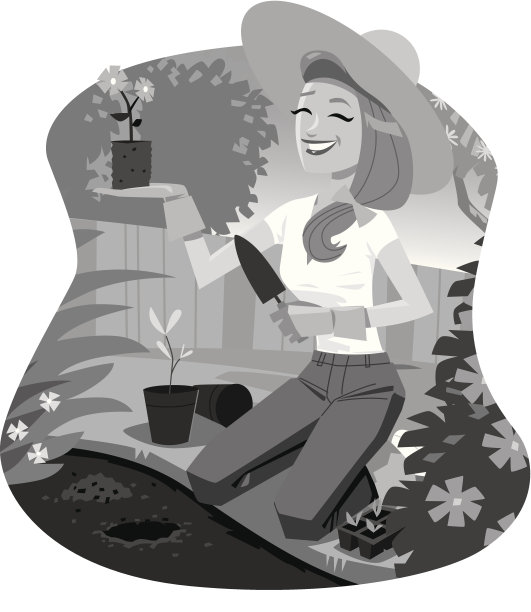 女人园艺图片下载