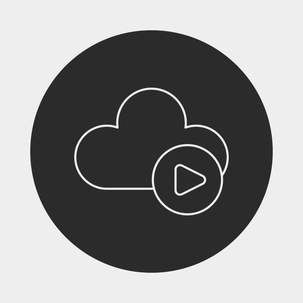 iCloud线性图标图片下载