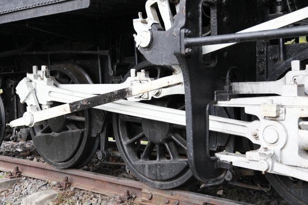 蒸汽火车的细节图片下载