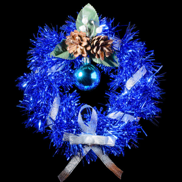 圣诞花环图片下载