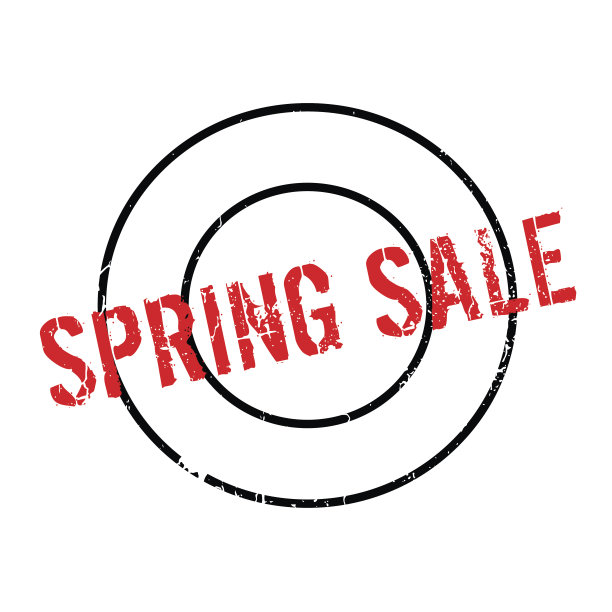 春季销售橡皮图章图片下载