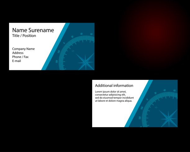 名片设计图片下载