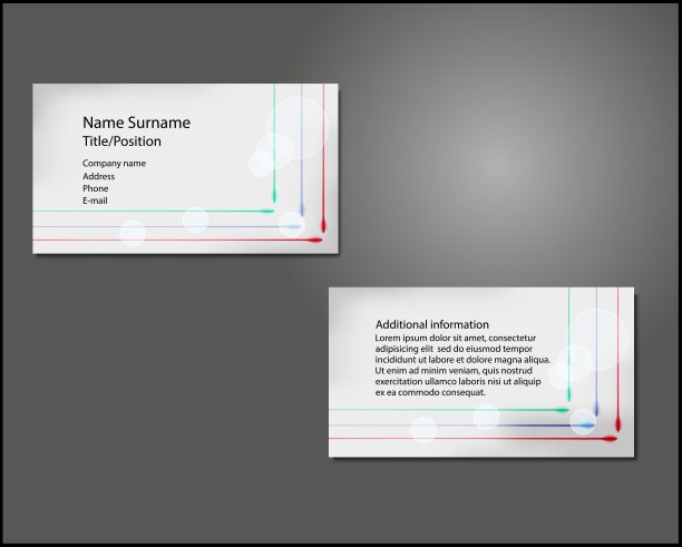 名片设计图片下载