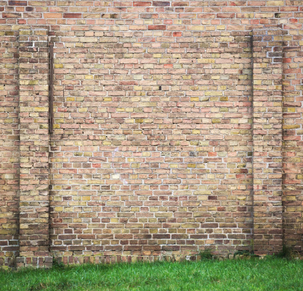 草黄墙图片下载