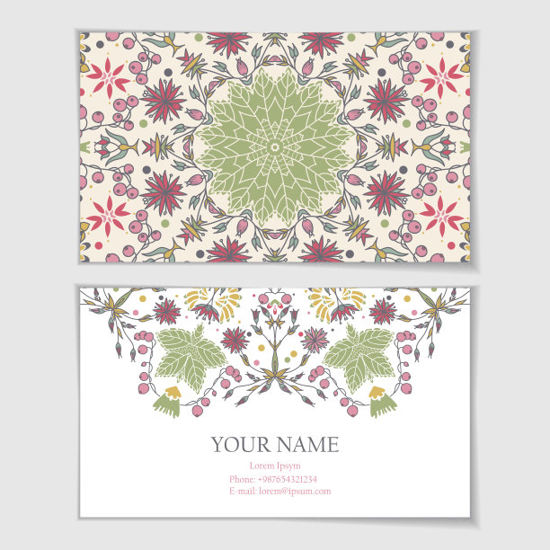 名片模板图片下载